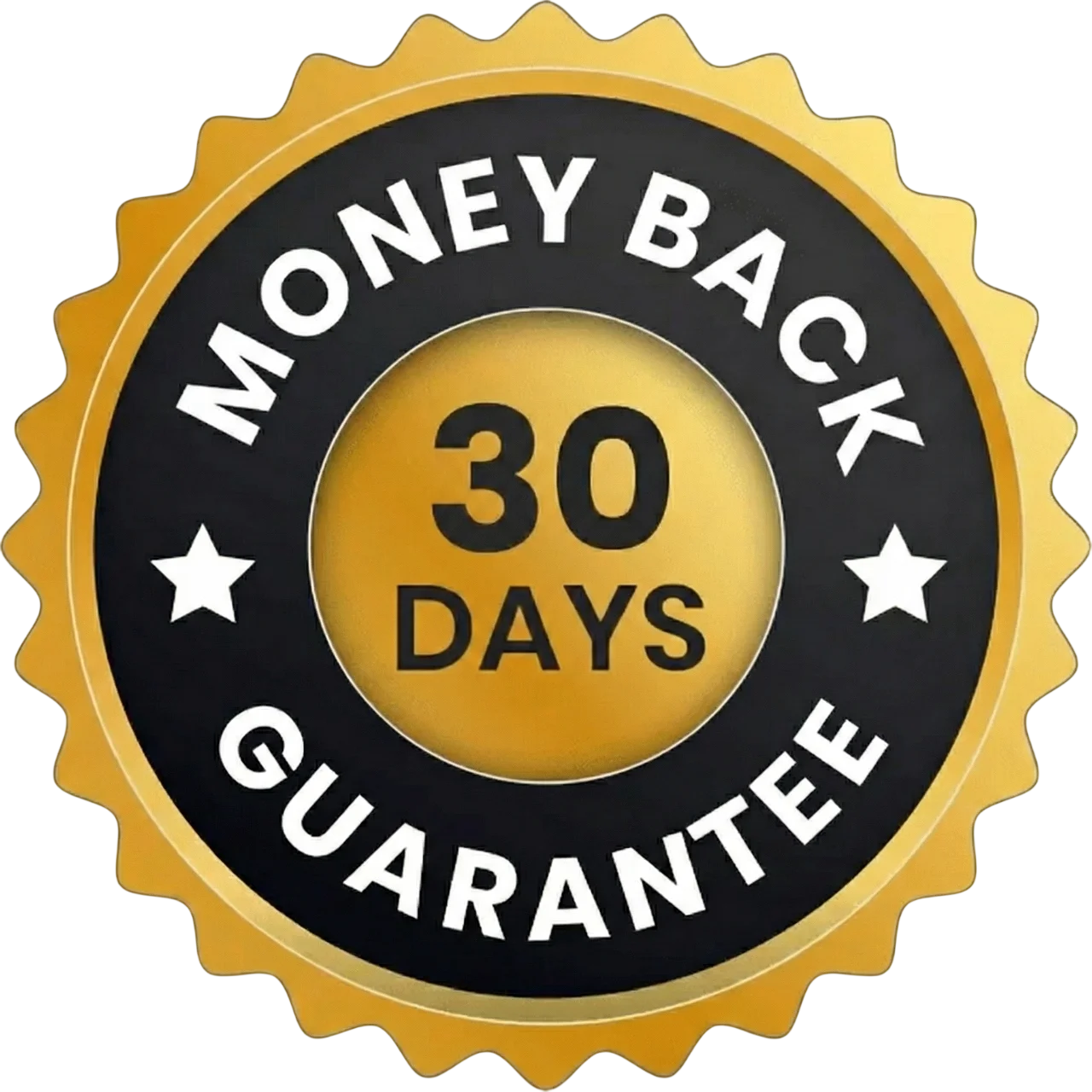 Daa Max Money Back Guarantee Seal